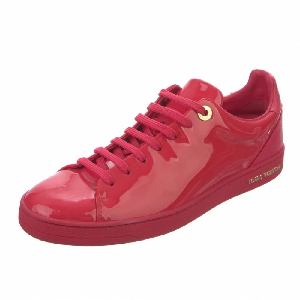 LOUIS VUITTON 🔥 Patent Leather Sneakers ♥️ - Picture 2 of 5